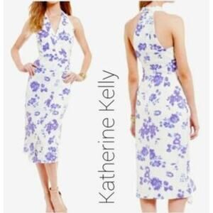 Katherine Kelly Floral Print Dress